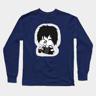 creepypasta cute Laughing Jack Long Sleeve T-Shirt